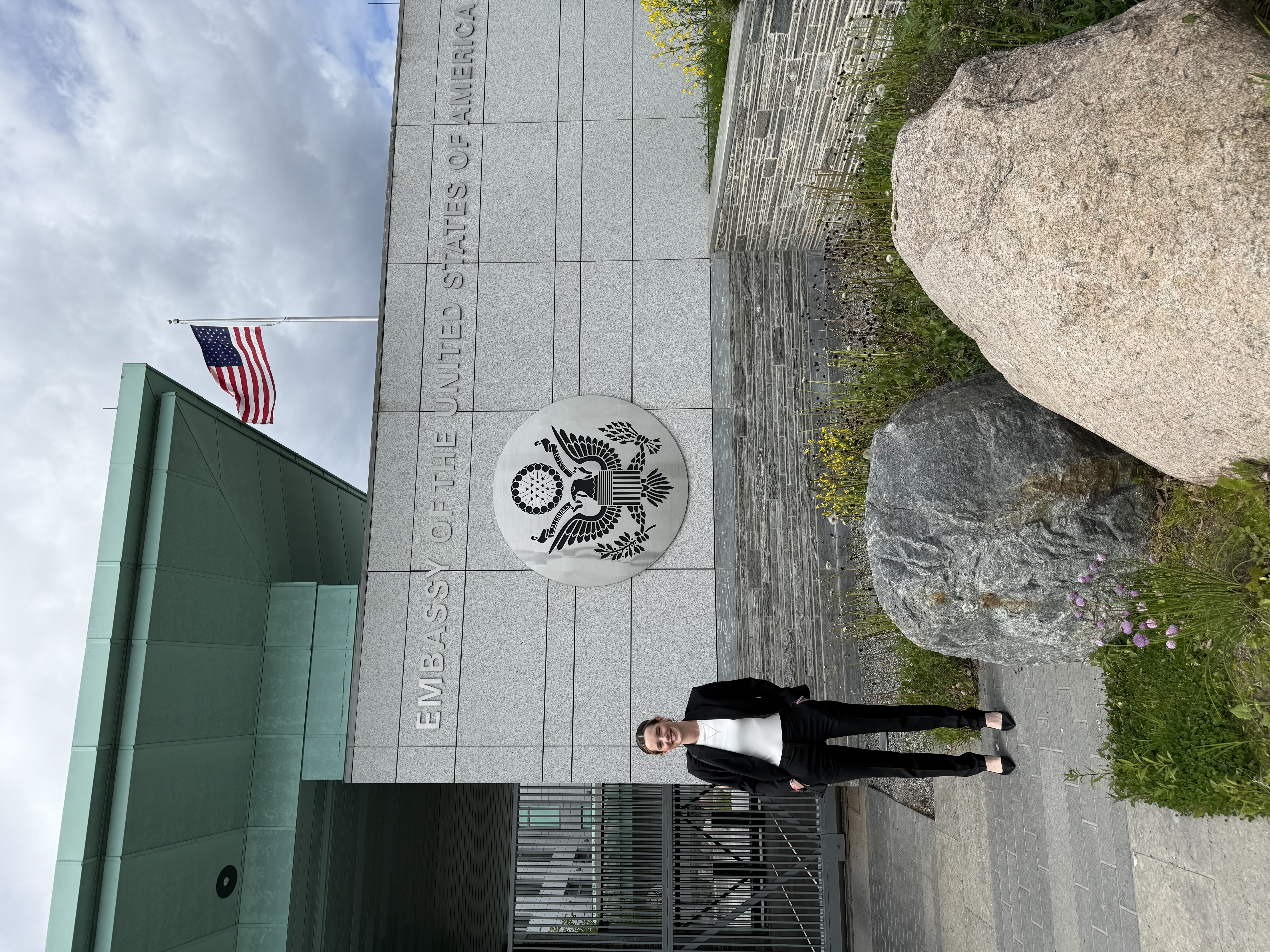 Jolene Jones at the U.S. Embassy in Oslo, Norway, May 2025